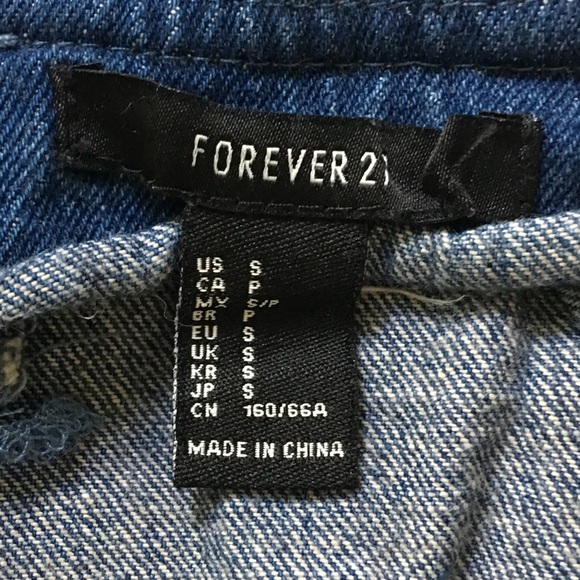 Jean skort - Picture 3 of 3